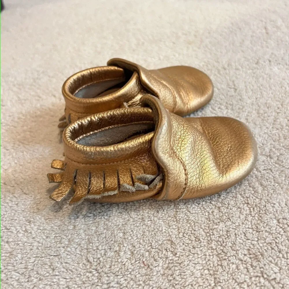 Lot Little Love Bug Leather Shoe 4 Baby Girl Floral Gymboree Sneakers Athletic 3